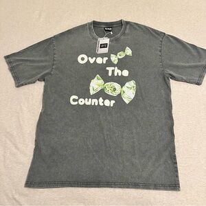 OTC Gray Tee with Green Graphic Design